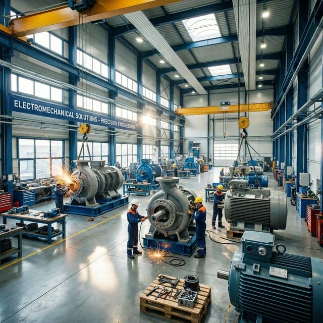 Öz-El Elektromekanik endüstriyel pompa ve motor tesisi